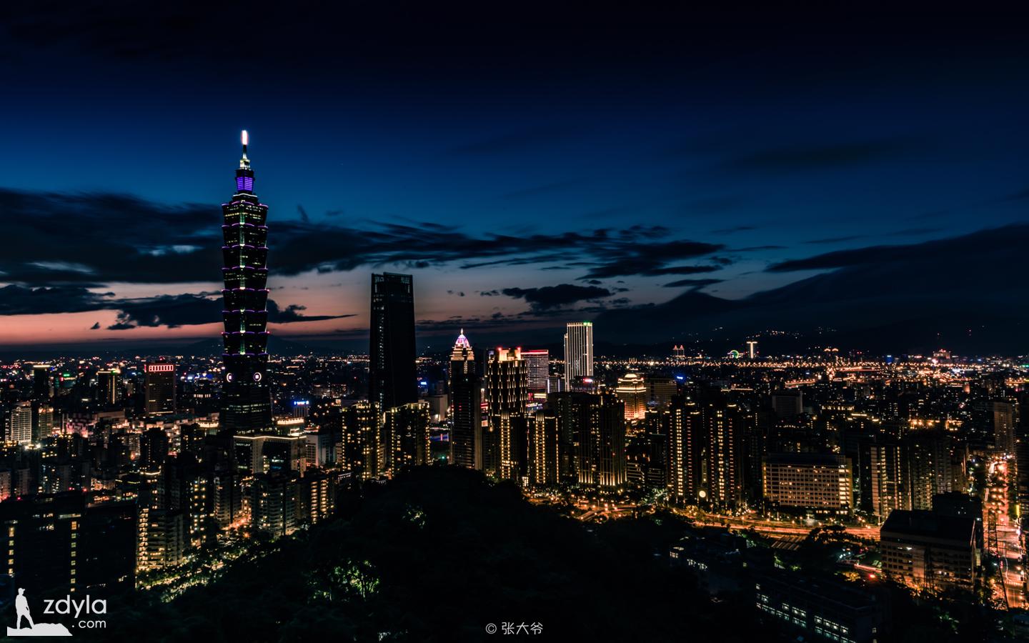 台北的夜晚