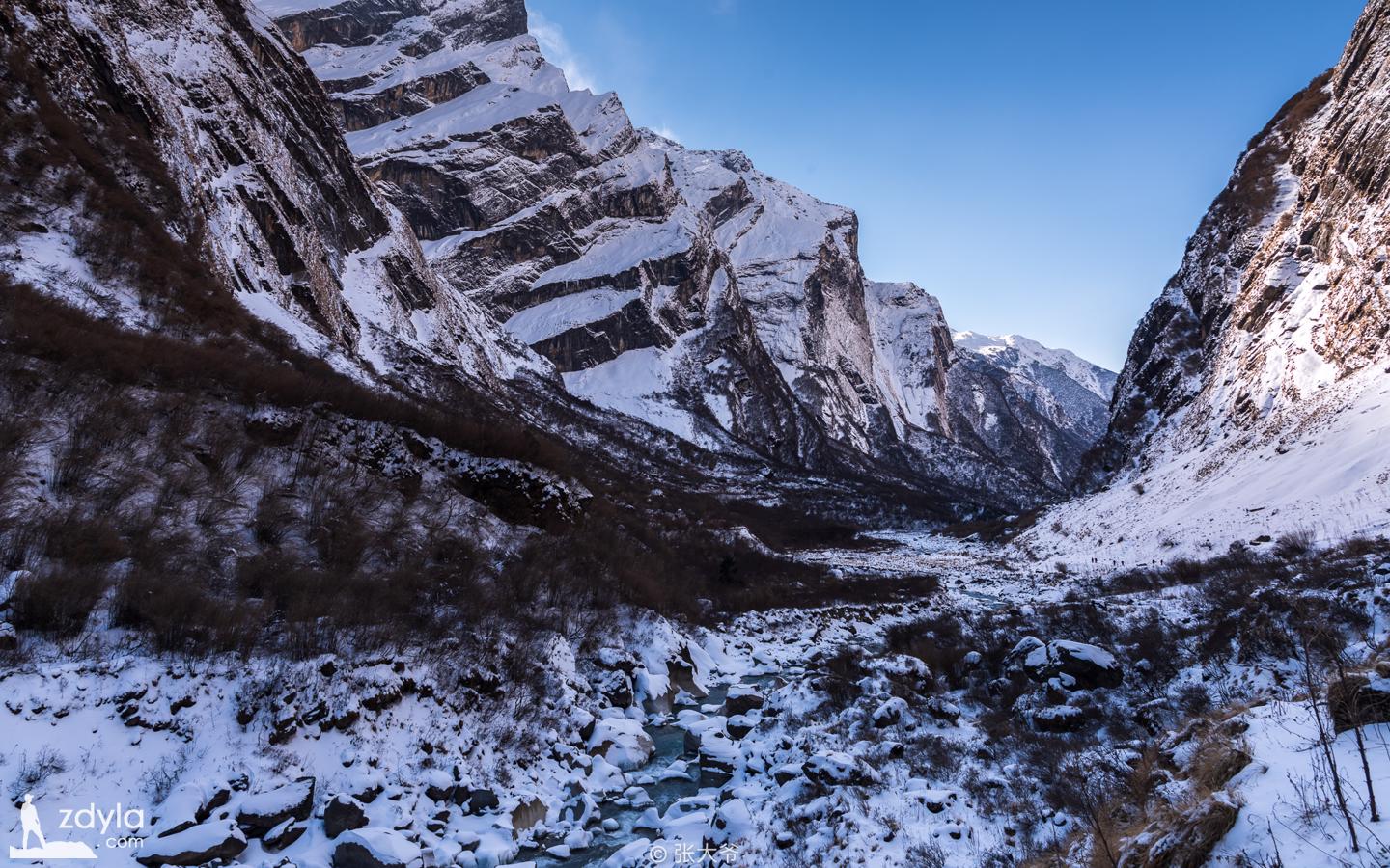 Magnificent Snow Valley