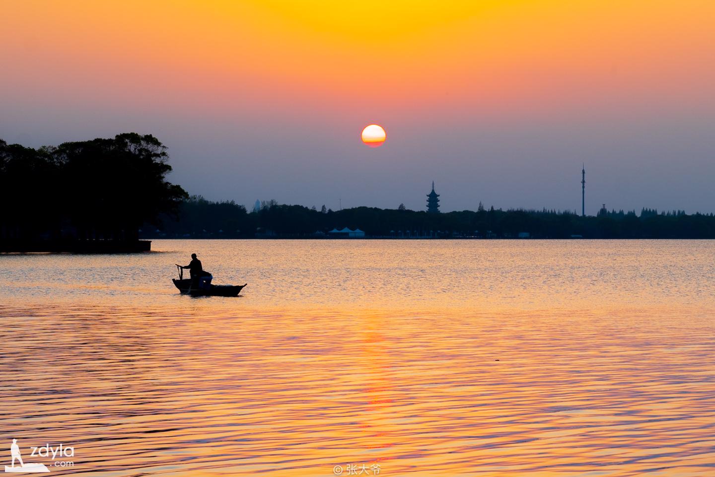 A pool of lake water, dusk waning