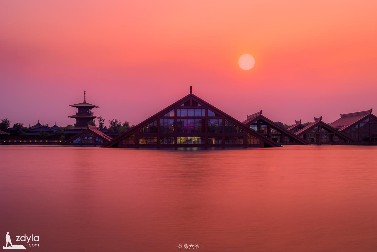 Sunset on Dongwu
