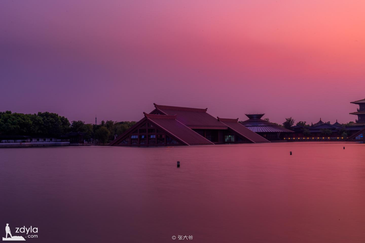 The sunset of Guangfulin