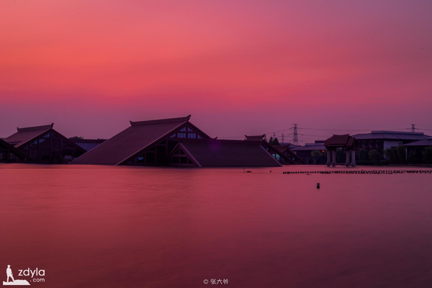 The sunset of Guangfulin