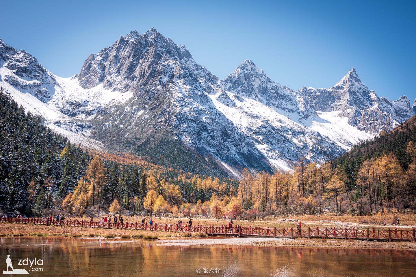 Siguniang Mountain · Late autumn in Bipeng Valley