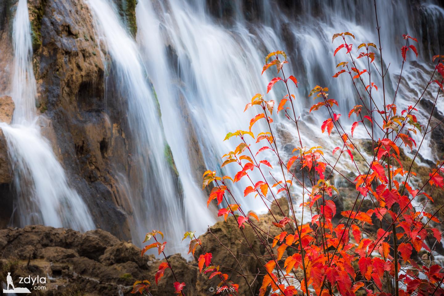 Jiuzhai Valley · Norilang waterfall