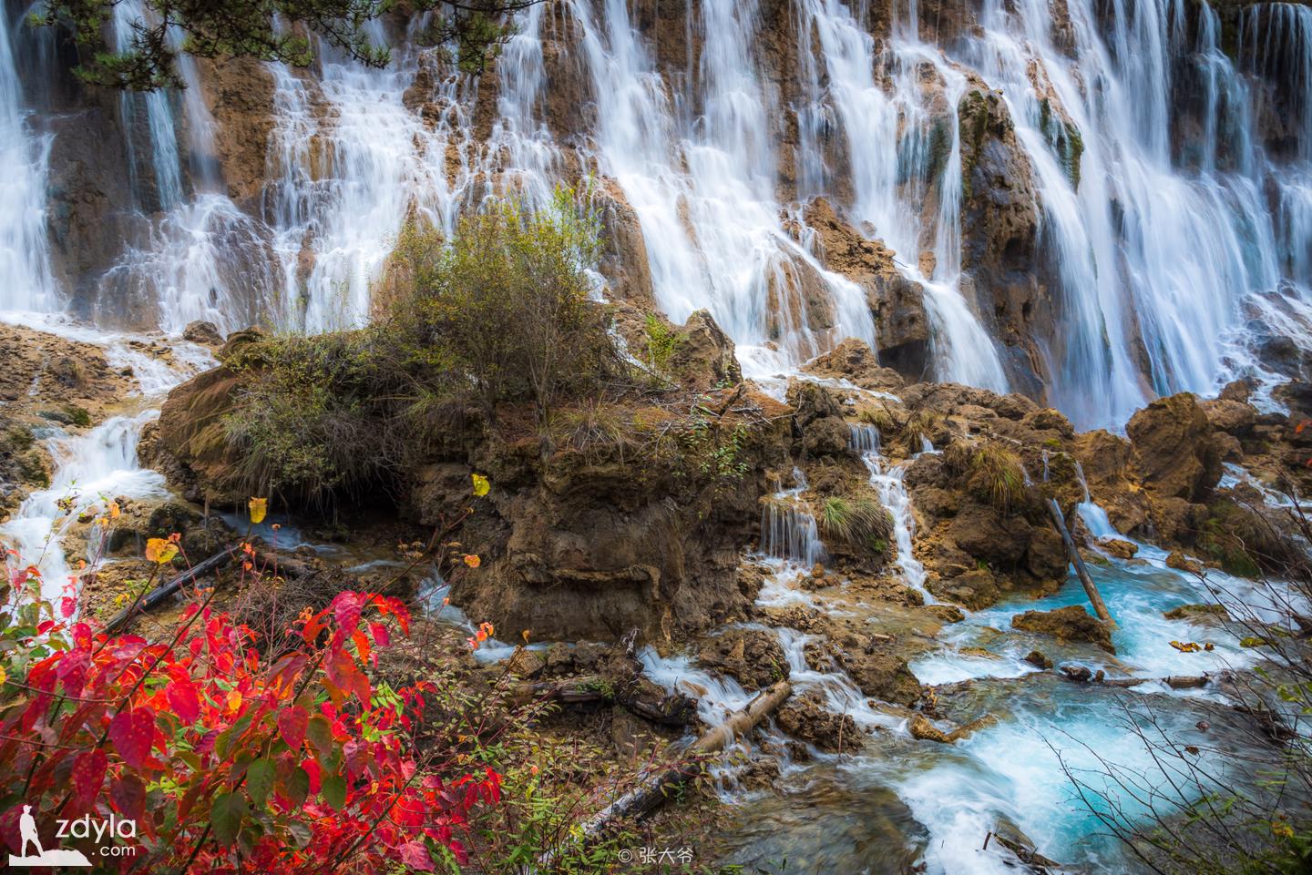 Jiuzhai Valley · Norilang waterfall