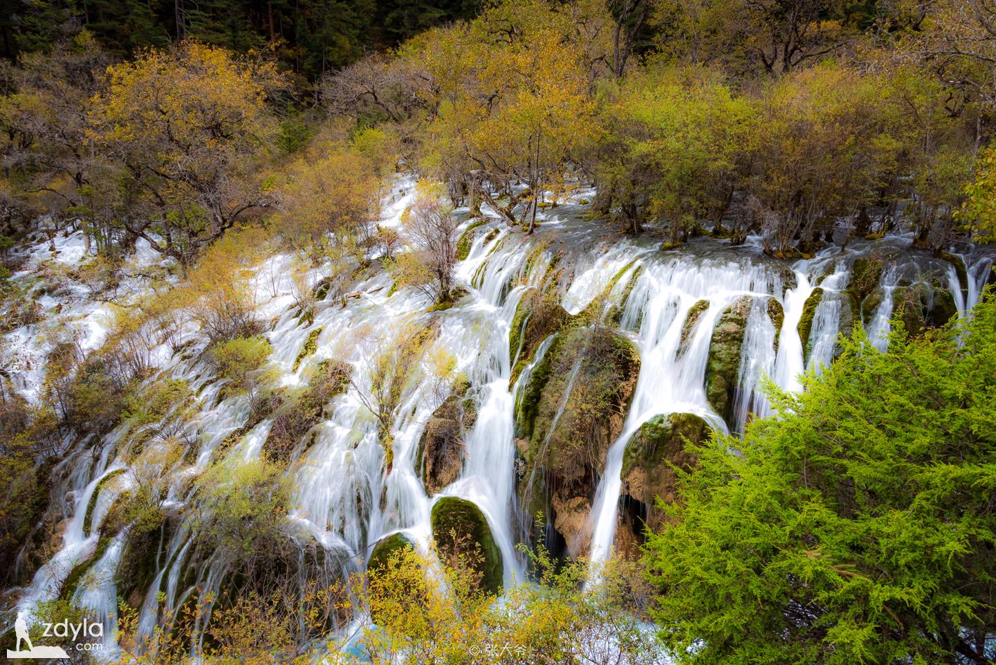Jiuzhai Valley · Shuzheng waterfall