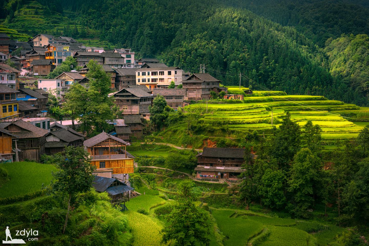 Ancient village in the mountains