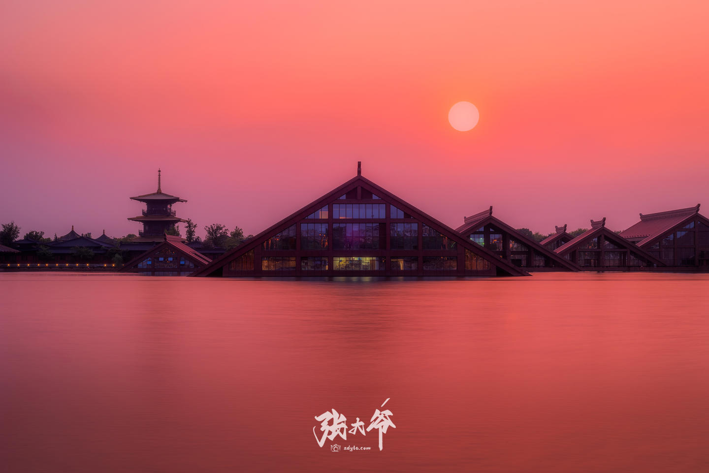 The Sunset in Guangfulin