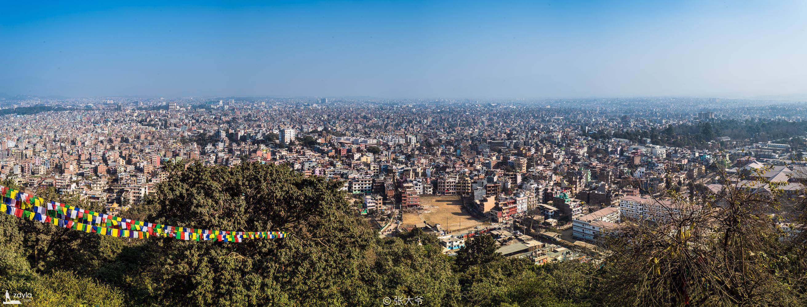 Overlooking Kathmandu
