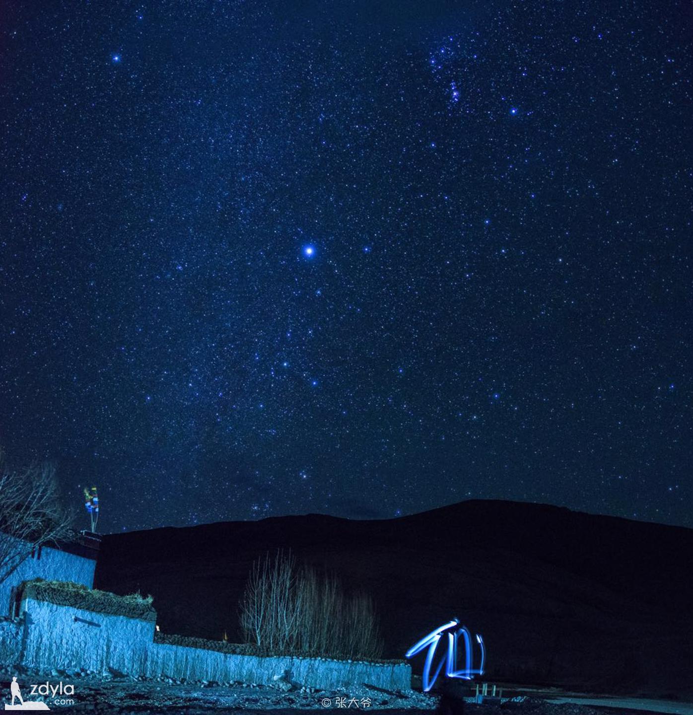 仙女与星空